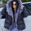 Bunda z dodanim krznom in kapuco - Hooded Parka