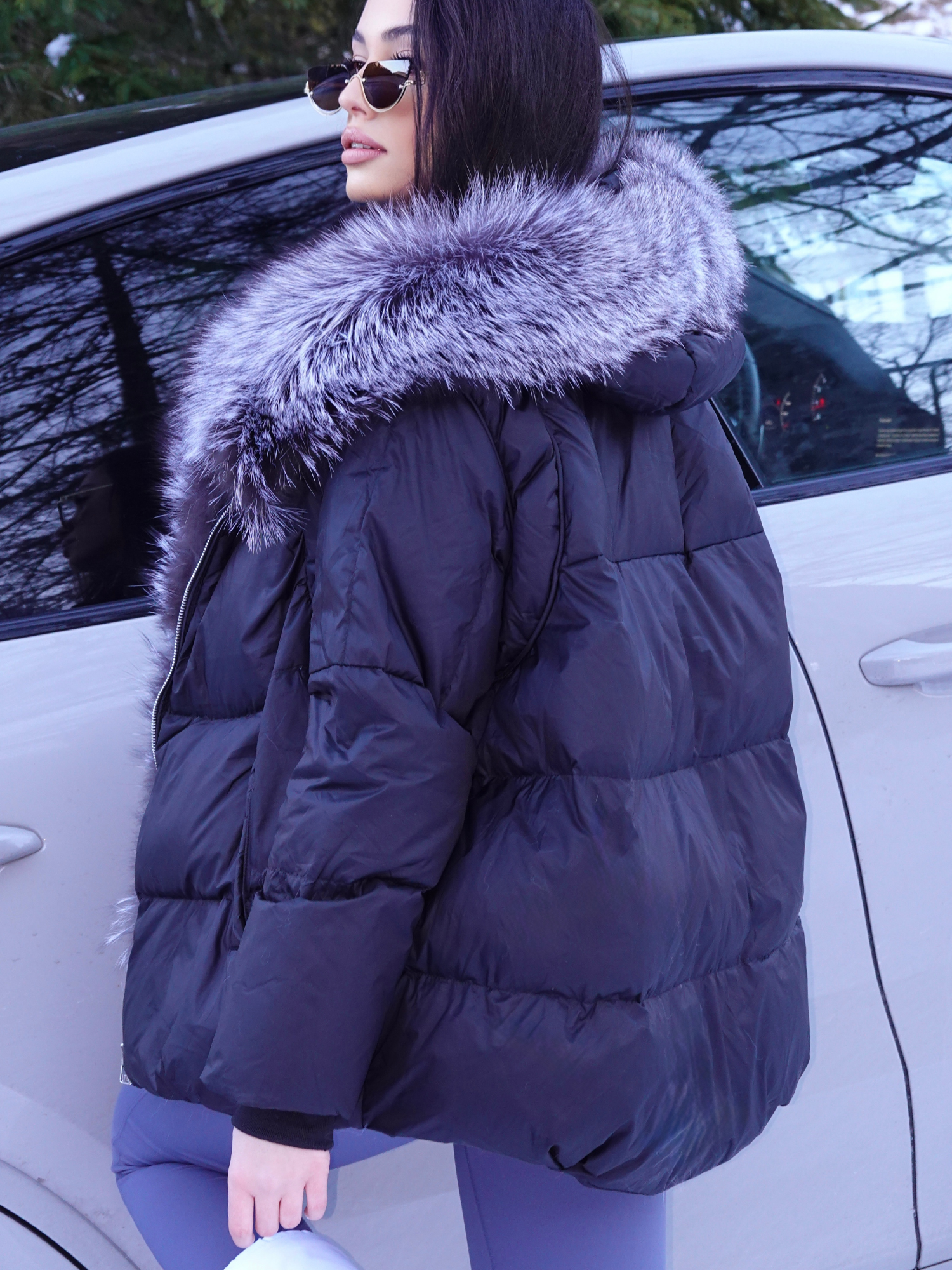Alternative view of Bunda z dodanim krznom in kapuco - Hooded Parka