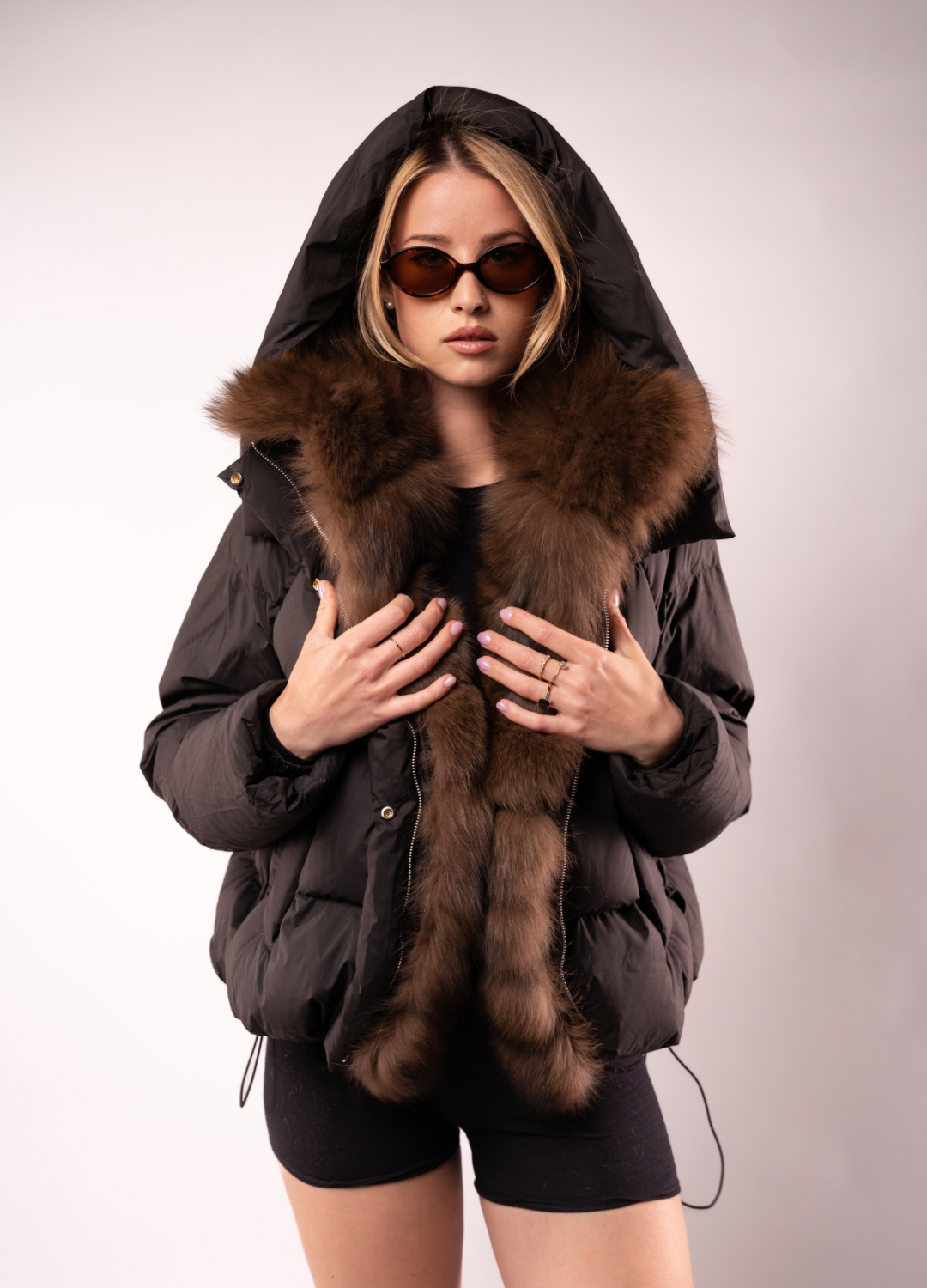 Alternative view of Bunda z dodanim krznom - Esky